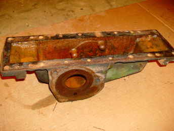 John Deere 60 Bottom Radiator Tank.