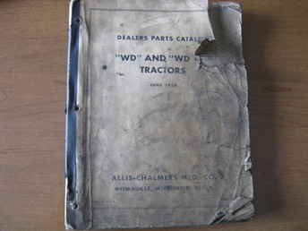 Allis 45/WD45 Parts Manual