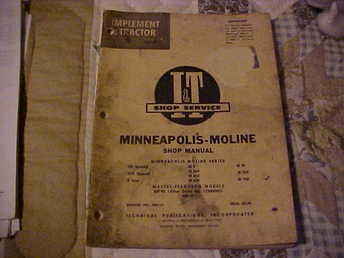 Moline Shop Manual