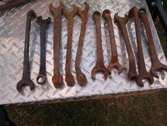 Assortment Of Ford Wrenches