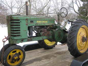 1940 John Deere H Hand Start