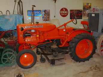 Allis B With Belly Mower