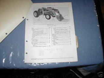 JD# 36/36A Loader Parts Cat