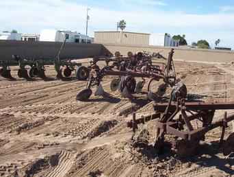 Group Of John Deere Ih Plows