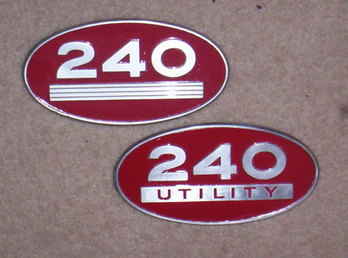 Ih 240 Emblems