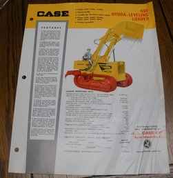 Case 450 Crawler Lit.