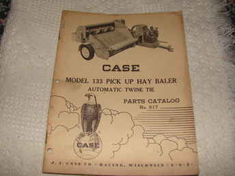 Case 133 Hay Baler Manual