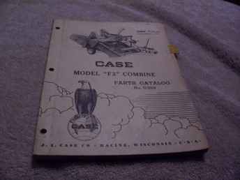 Case F2 Combine Parts Catalog