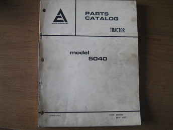 Allis 5040 Tractor Part Book