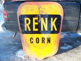 Renk Seed Corn Signsold