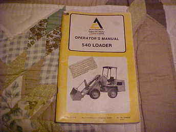 A-C Oper Man 540 Loader