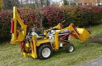 Garden Tractor Loader / Hoe