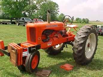 WC Allis Pulling Tractor