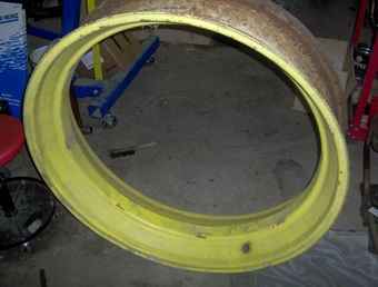 John Deere 11X38 Rear Rim