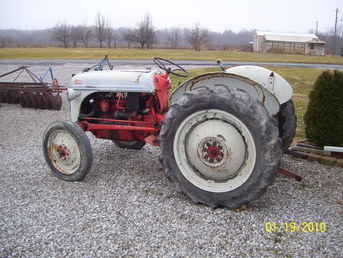 Ford 8N With 6' Disc And 5' BH