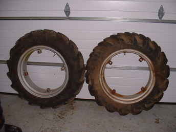 Farmall A&B Rear Tires & Rims