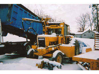 Ford 6600 With Boom Mower