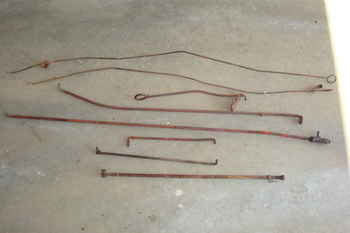 Farmall H Control Rods