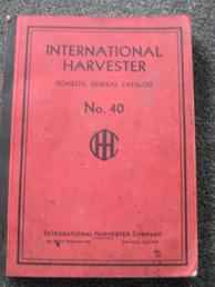 672 Page Ih Catalog 1940 Orig!