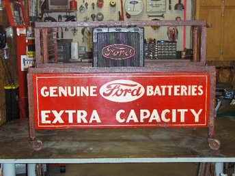 Ford Dealership Battery Rack