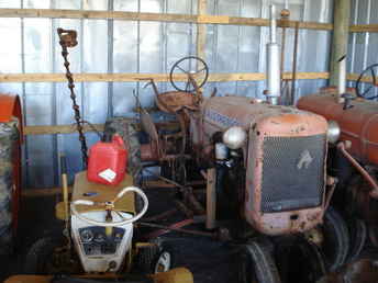 Allis Chalmers C With Mower