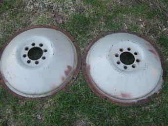 Ford 8N NAA Rear Wheel Centers