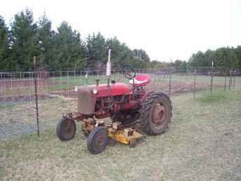 Cub Tractor With Mower