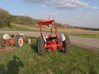 8-N Ford With Loader