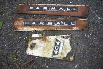 Farmall 404 White Panels