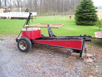 Garden Tractor Pulling Sled