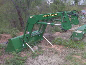 John Deere 521 Loader