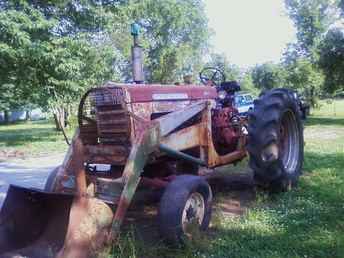 Farmall 560 D, Wfe & Loader