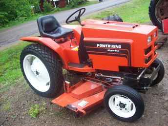 2414 Power King Tractor Mower