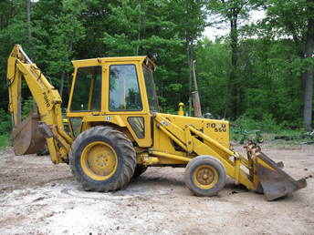 Ford 550 Backhoe