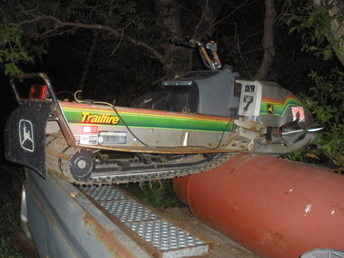 Trail Fire John Deere Sled