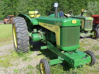 John Deere 830 Pulling Tractor