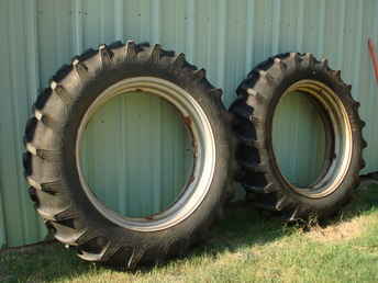 13.6-38 Firestone Tires/Rims