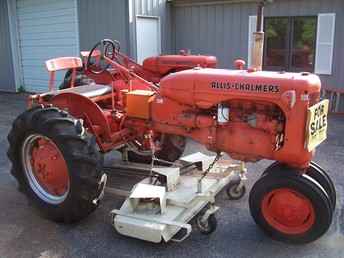 1944 C Allis Chalmers W/ Mower