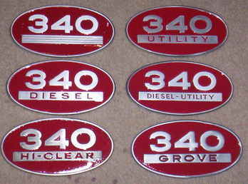 Ihc  340 Series Emblems