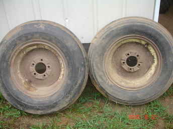 Tires & Rims 7.50X15