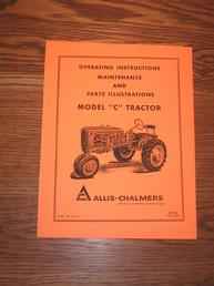 Manual Allis -Chalmers Model C