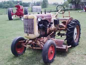 Allis Chalmers B & Belly Mower