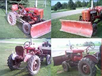 1945 Farmall A With Snowplow