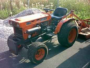 Kubota And Equipment $4000. 