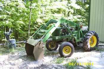 Loader For John Deere 420