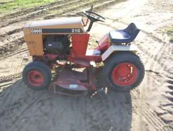 Case 210 Garden Tractor 