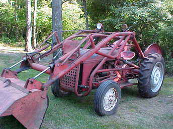 Loader Tractor--Ford 2N