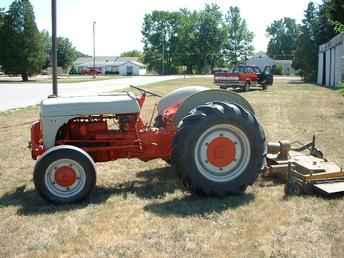 Ford 2N With Mower
