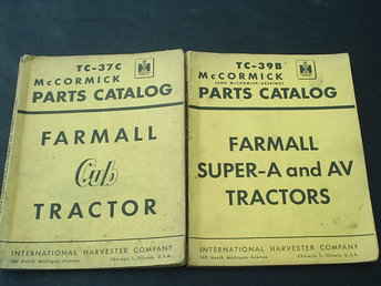 Farmall Parts Manuals