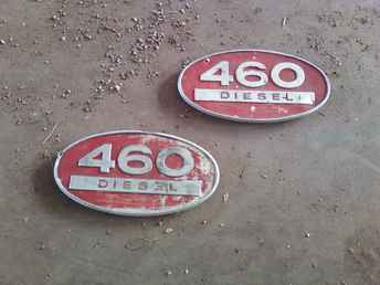 Farmall 460 Diesel Emblems